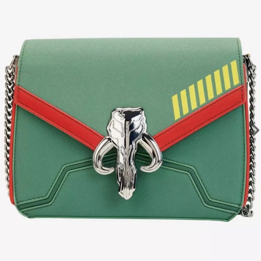 Loungefly Star Wars Boba Fett Crossbody Bag Purse